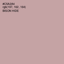 #C5A2A4 - Bison Hide Color Image